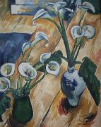 Max Pechstein Calla Lillies oil painting reproduction